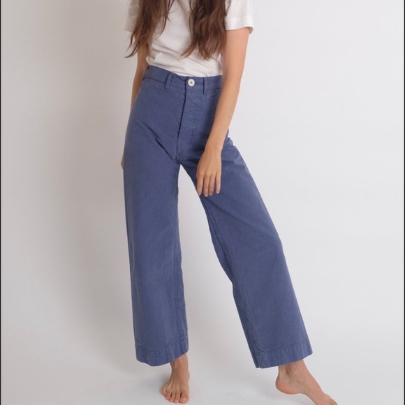 Mechanics BlueJesse Kamm Sailor Pants - Size 2 - Picture 2 of 5